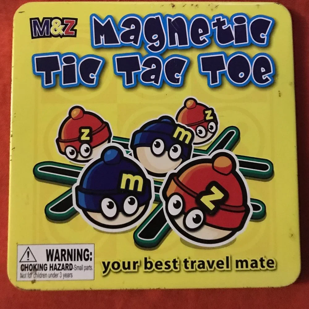 Magnetic Tic Tac M&Z Toy-Goes well during Traveling